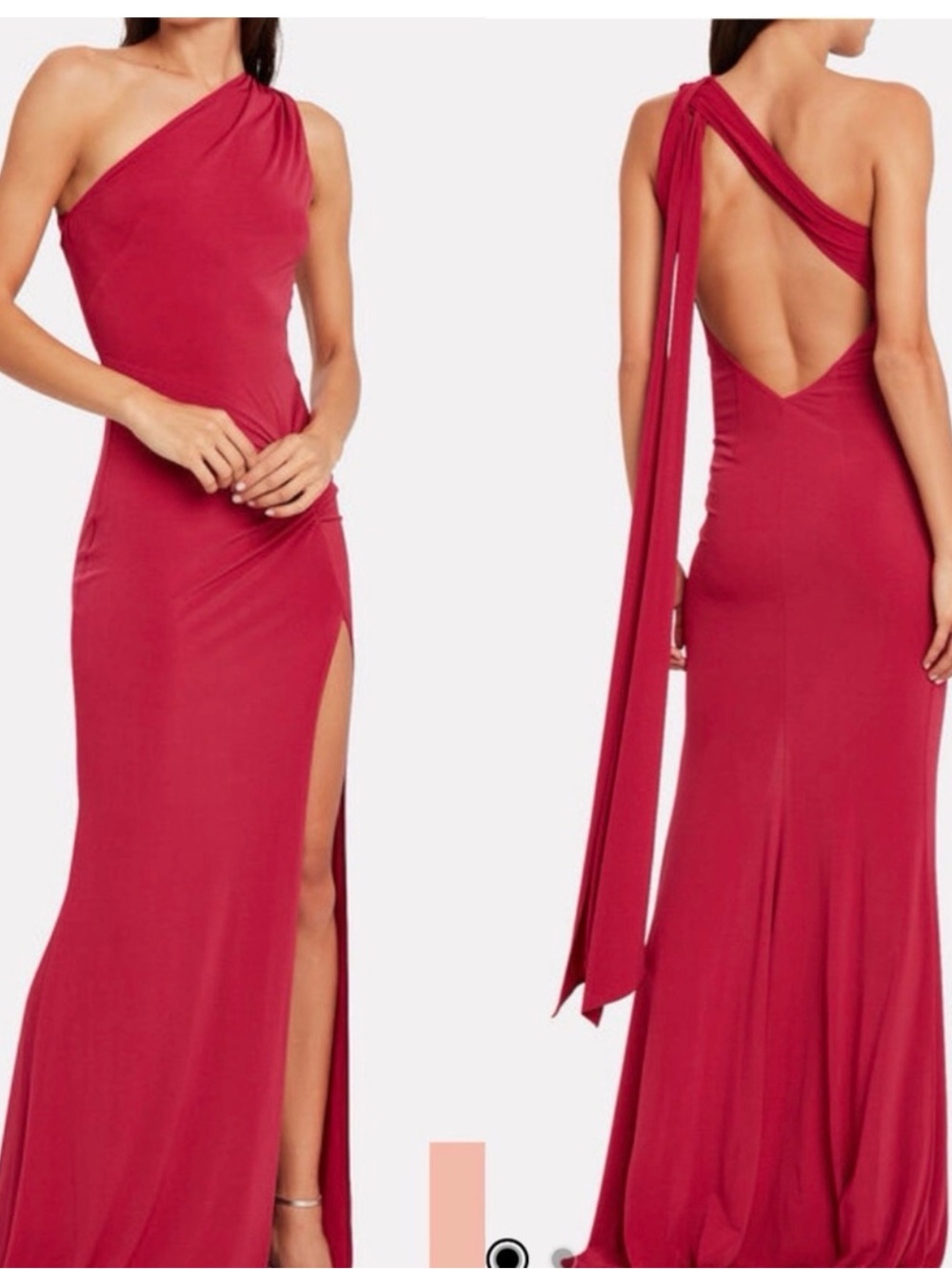 Katie May Attention Seeker Gown in Red Medium